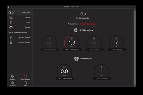 TUXEDO Control Center